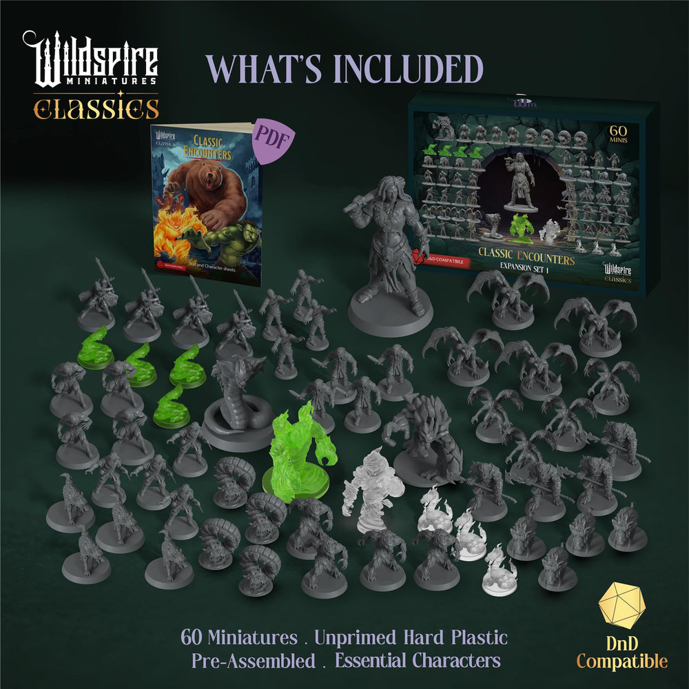 Wildspire DND monsters bulk set ideal for epic campaigns and quick encounter customization.