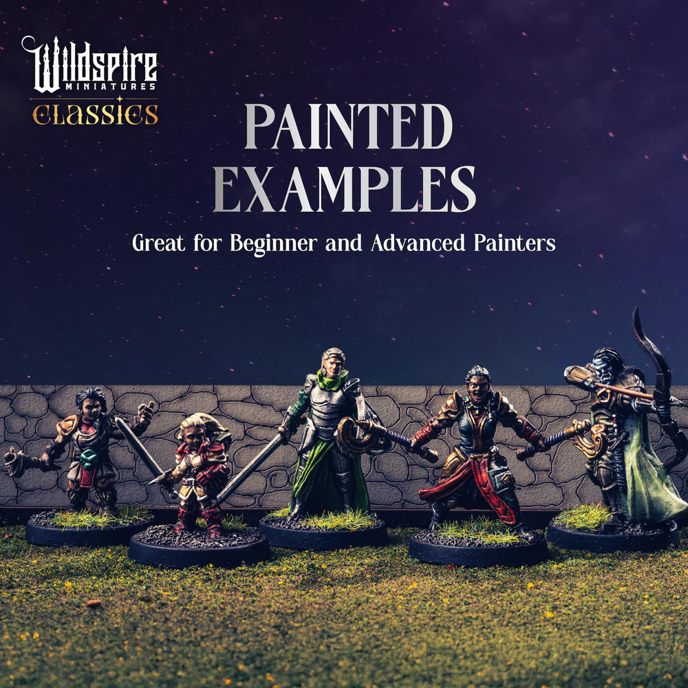Wildspire durable plastic minis withstand heavy handling and painting sessions.