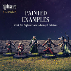 Wildspire durable plastic minis withstand heavy handling and painting sessions.