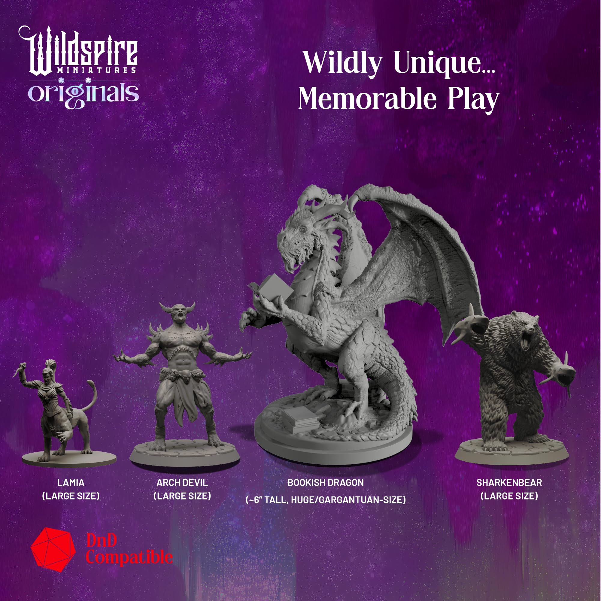 Wildspire lamia miniature perfect as a formidable dungeon boss