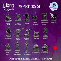 Wildspire D&D miniatures set for tabletop encounters and NPCs.