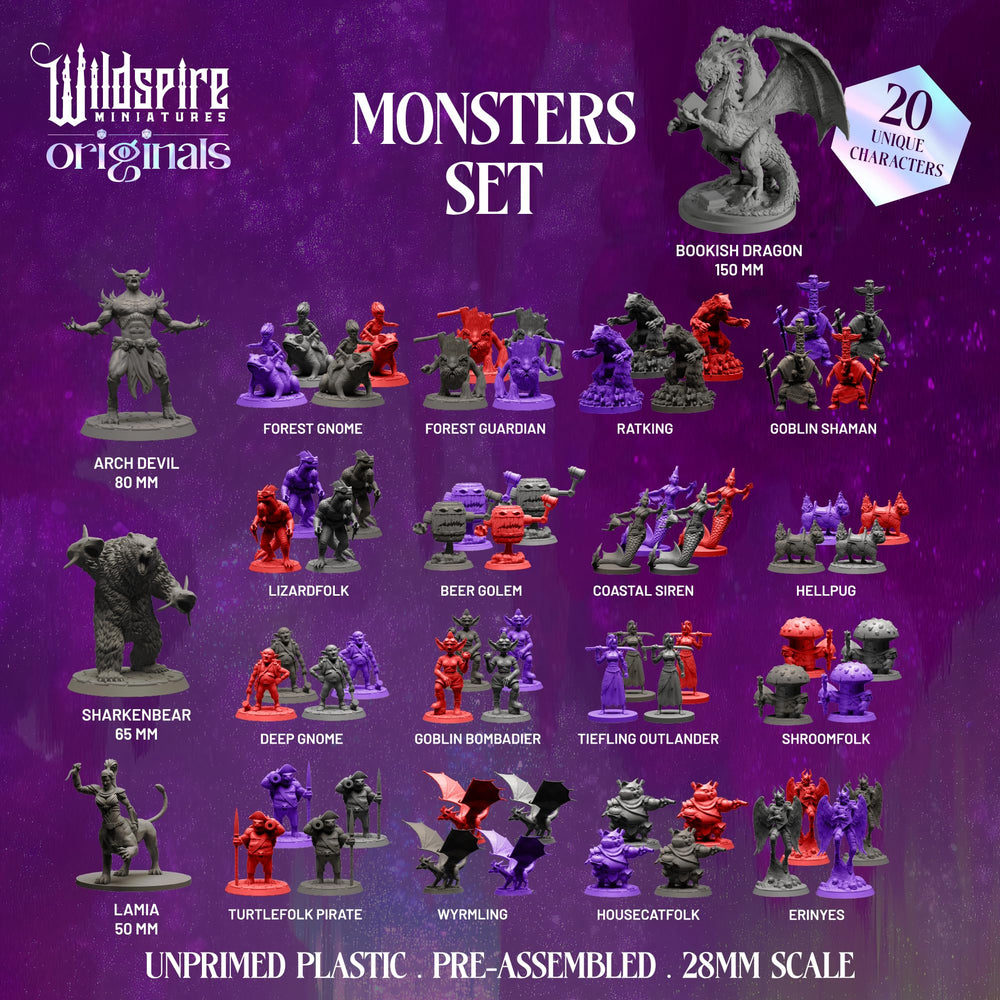 Wildspire sharkenbear miniature ideal for epic dungeon encounters