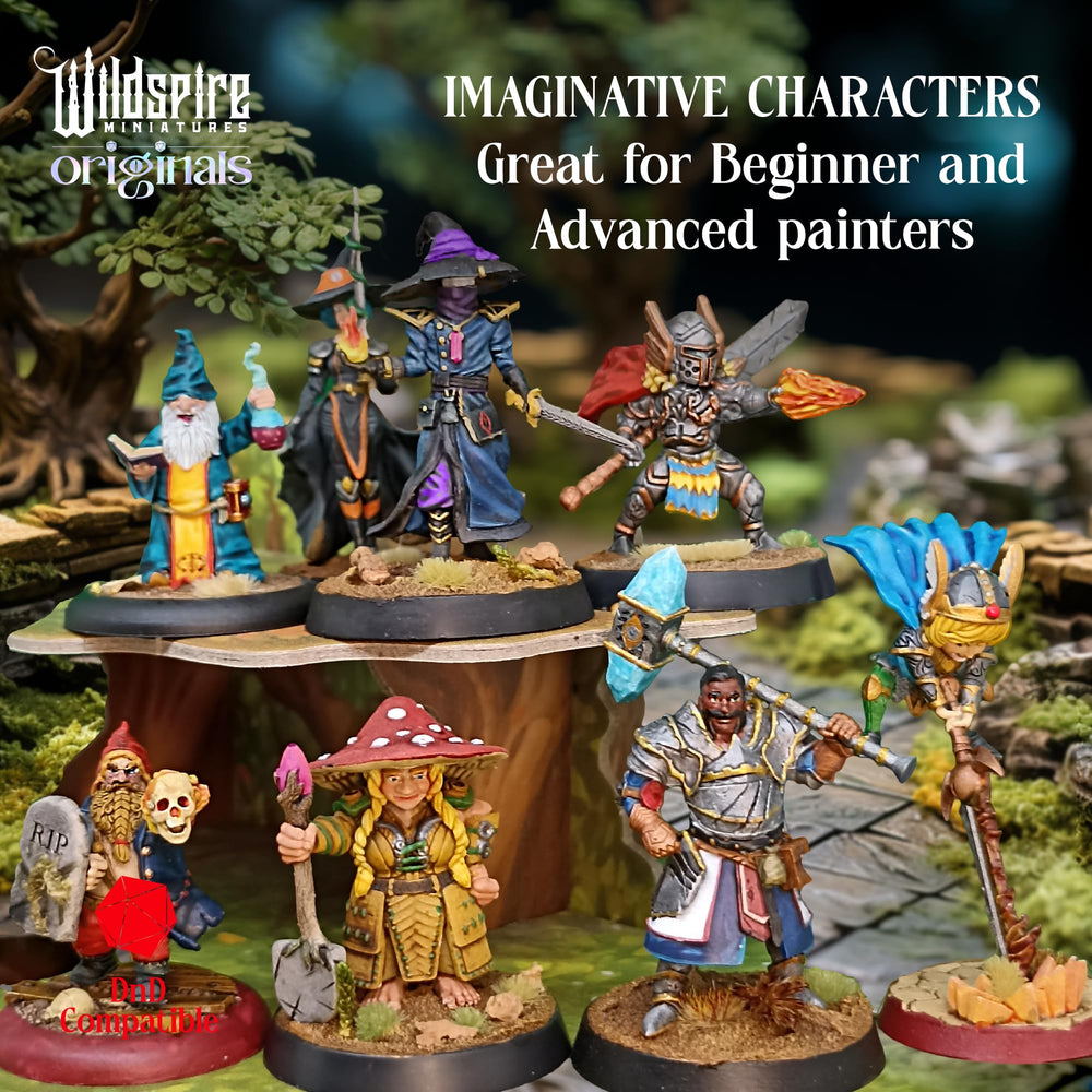 Wildspire Spellblades includes a character sheet booklet for quick reference.