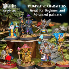 Wildspire Spellblades includes a character sheet booklet for quick reference.