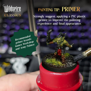 Wildspire unprimed DND fantasy figurines suitable for fast priming and detailed color work.