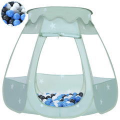 Wilhunter baby ball pit tent with 50 balls for safe indoor play and sensory development.