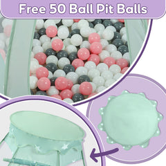 Wilhunter pop up ball pit tent offering quick setup for indoor fun.