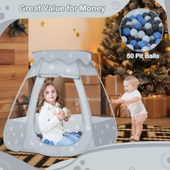 Wilhunter pop-up play tent ready in seconds for indoor or outdoor fun