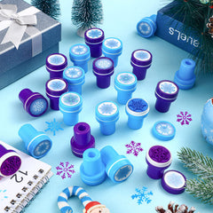 WILLBOND colored ink winter stamps for festive scrapbooking and gifts