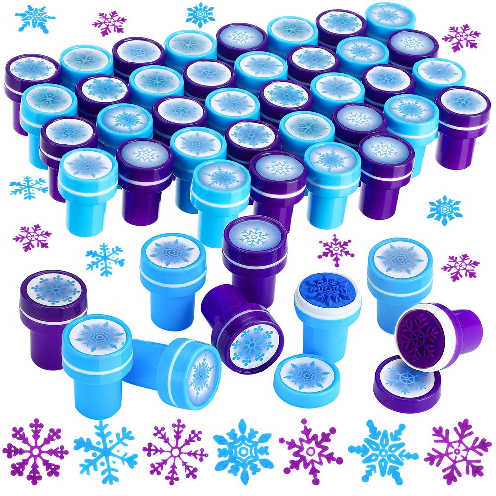 WILLBOND snowflake stamps six styles pack for versatile card making