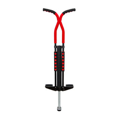 Willingfun Pro Master Pogo Stick black grip close-up for secure traction