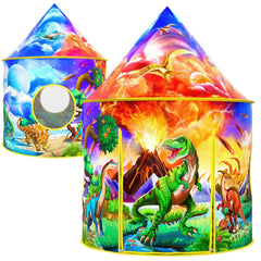 Wilwolfer Dinosaur Tent interior view for imaginative play.