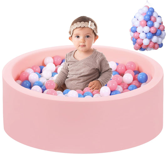 Wilwolfer foam ball pit ready for assembly, ideal safe indoor play.