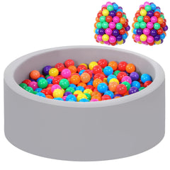 Wilwolfer foam ball pit setup for toddlers offers a safe, spacious play area.