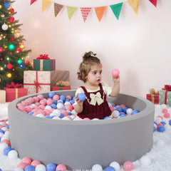 Vacuum-sealed packaging for Wilwolfer foam ball pit expands after opening