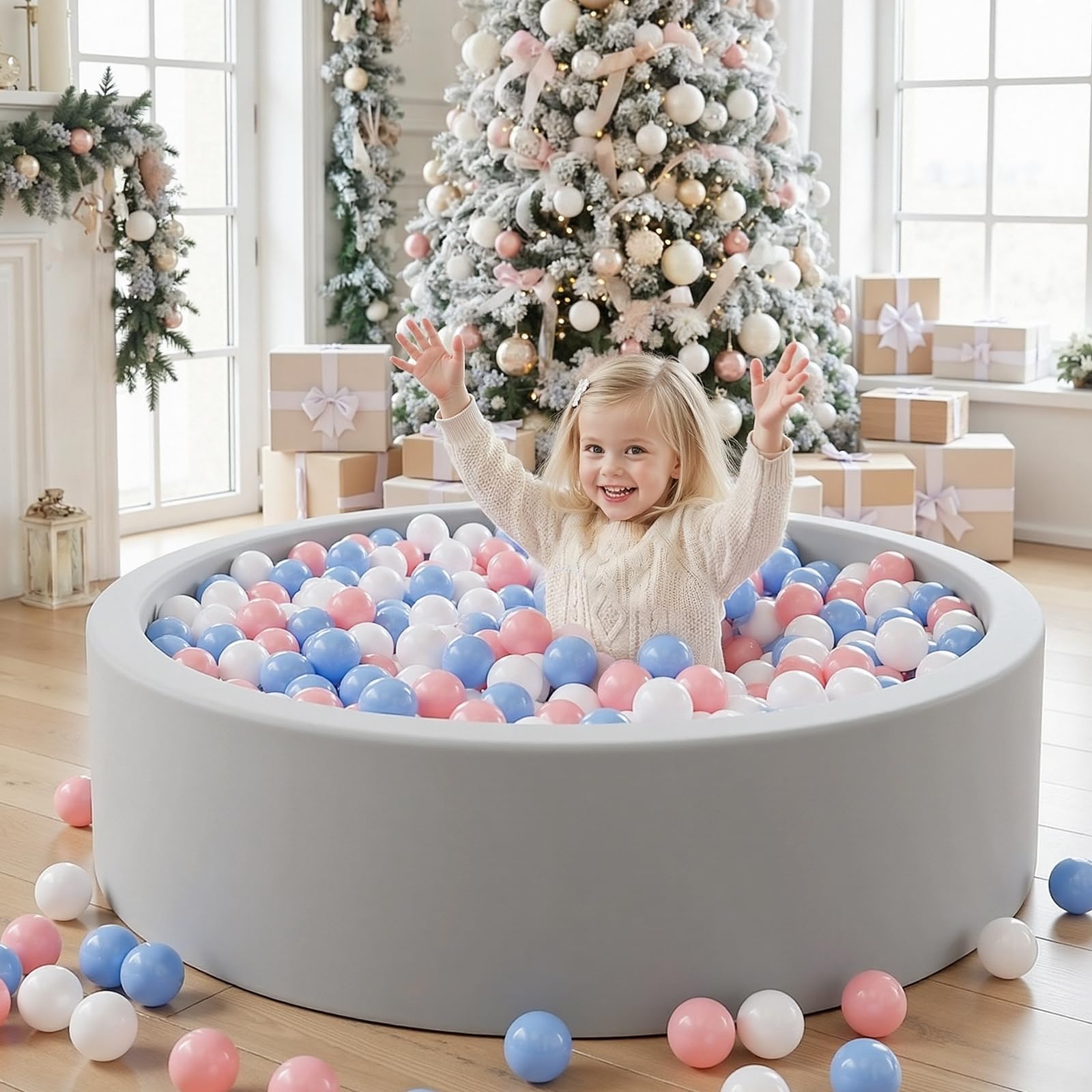 Private play space with Wilwolfer ball pit enhances focus and fun
