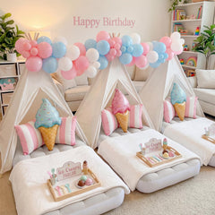 Wilwolfer tepee tent with soft mat offers extra comfort during play or nap