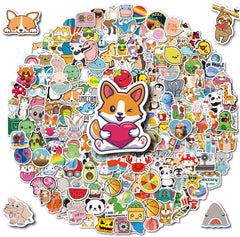 Win4pdlay water bottle stickers: 200 durable decals for kids