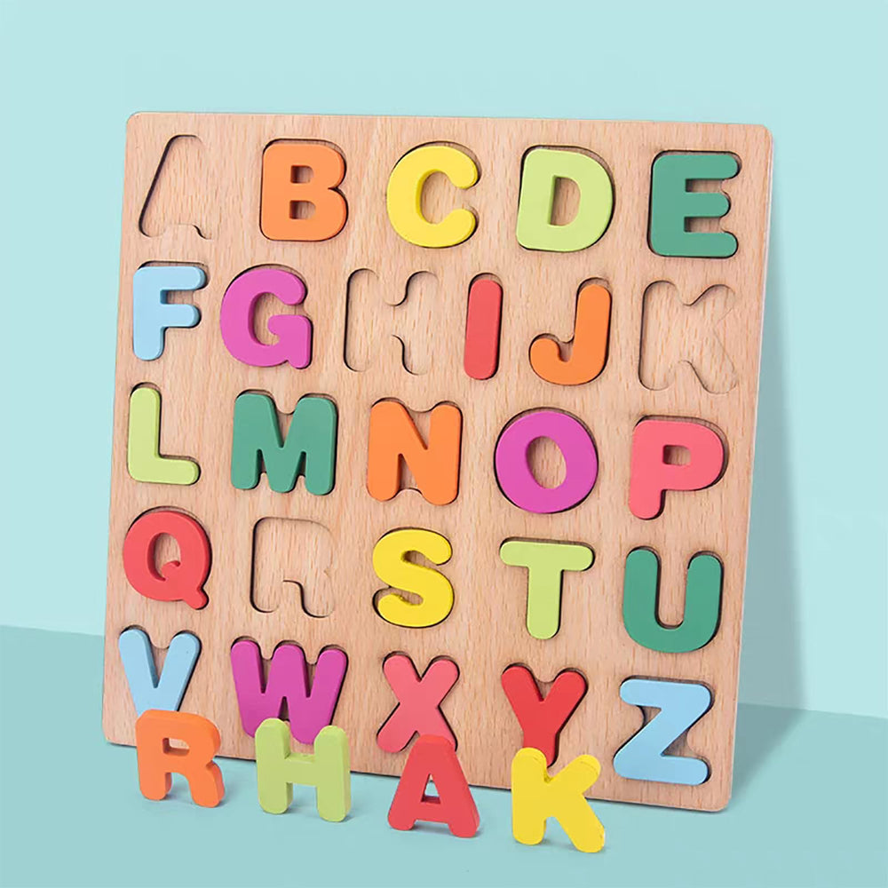 Winbar 3-in-1 puzzle set combines alphabet, numbers, and shapes for cohesive learning