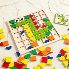 Winbar puzzle play supports hand-eye coordination and interactive learning