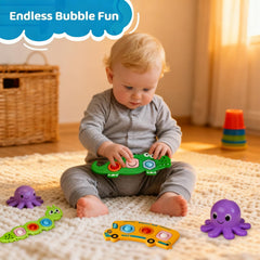 Winbar portable Montessori toy fits in a backpack for travel-friendly fun