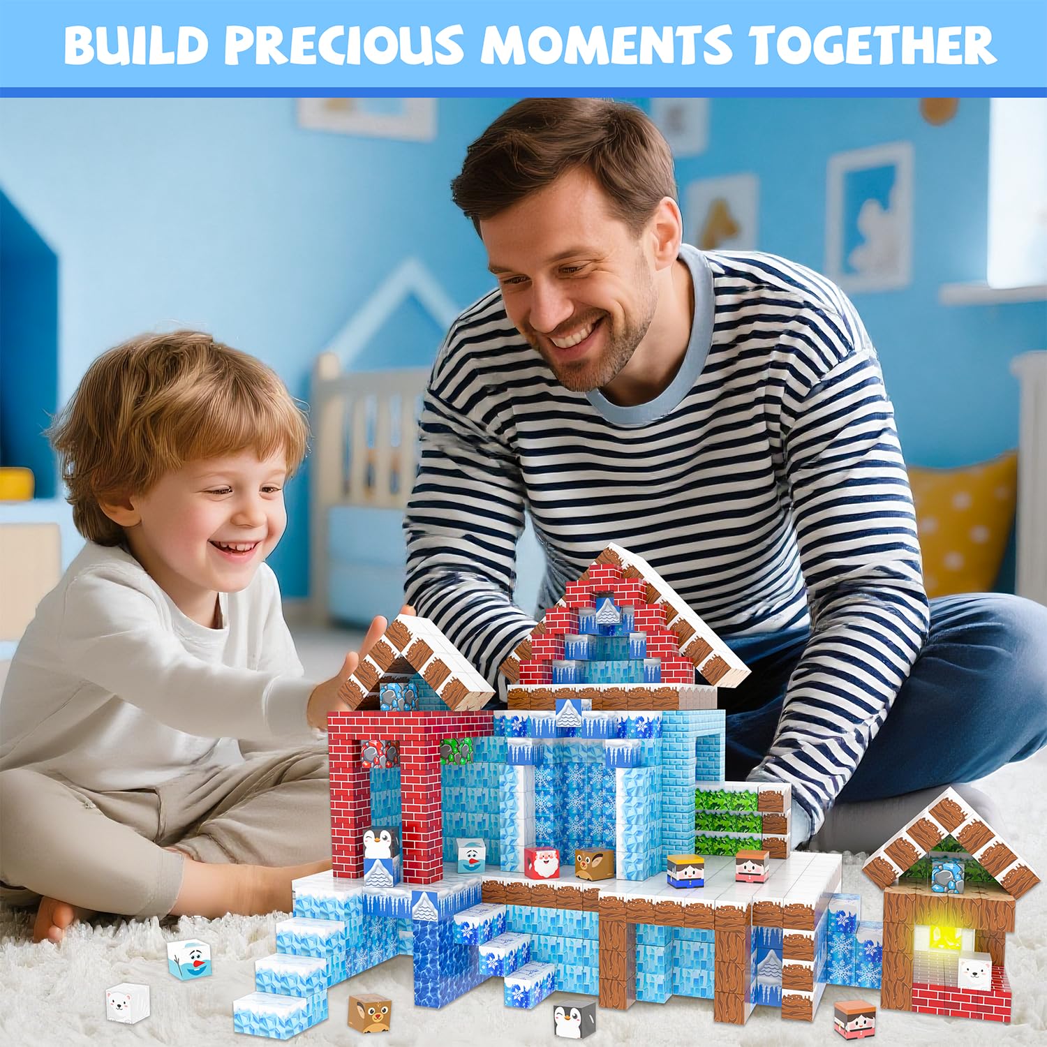 Winchoice Magnet durable ABS plastic stands up to active play
