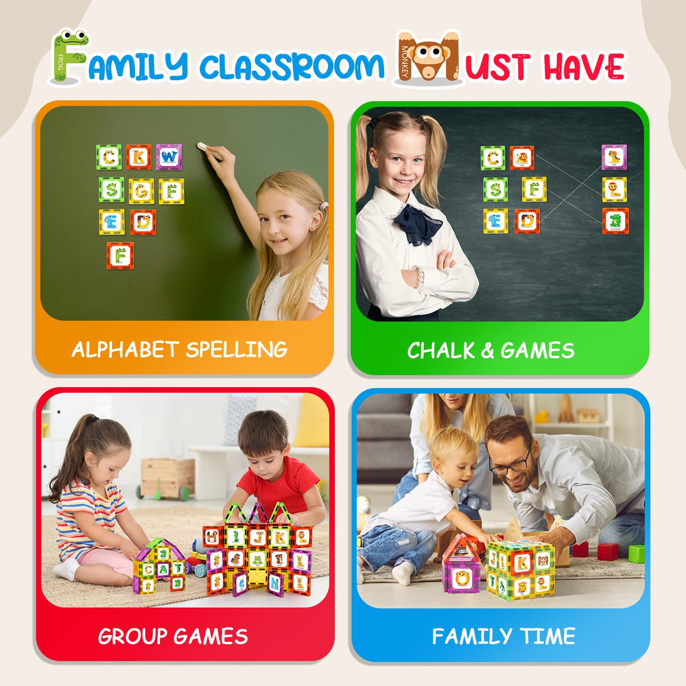 Windidi durable non-toxic magnet tiles built for small hands