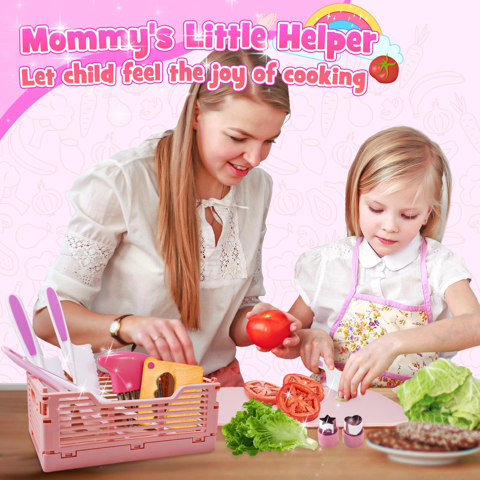 Windidi 13-piece set includes cutting molds for creative play.