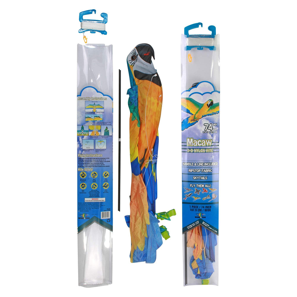 WindNSun SkyTails and ripstop nylon provide smooth flight and stability.