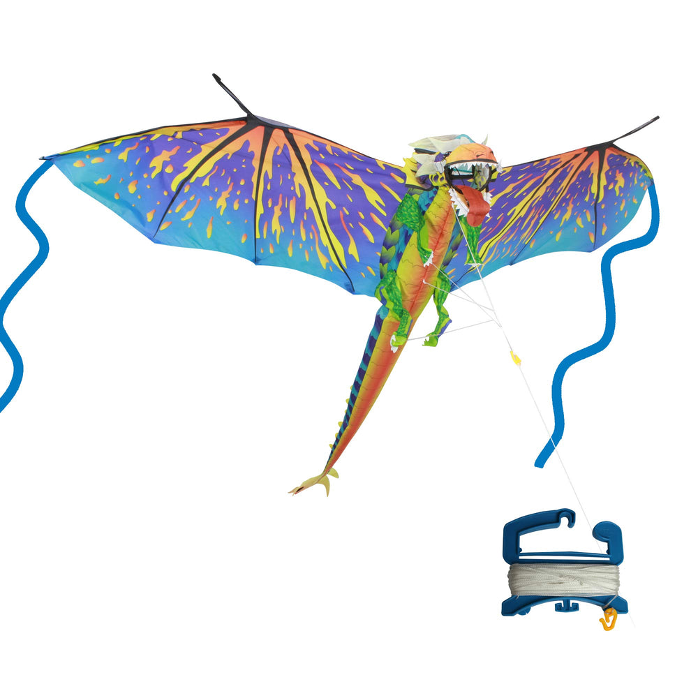 WindNSun Super Size 3D kite with fiberglass frame delivering durable performance.