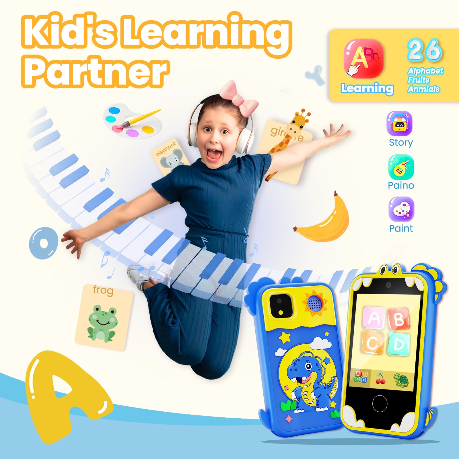 Windpaint Kids Phone puzzle games offering engaging cognitive challenges for kids.