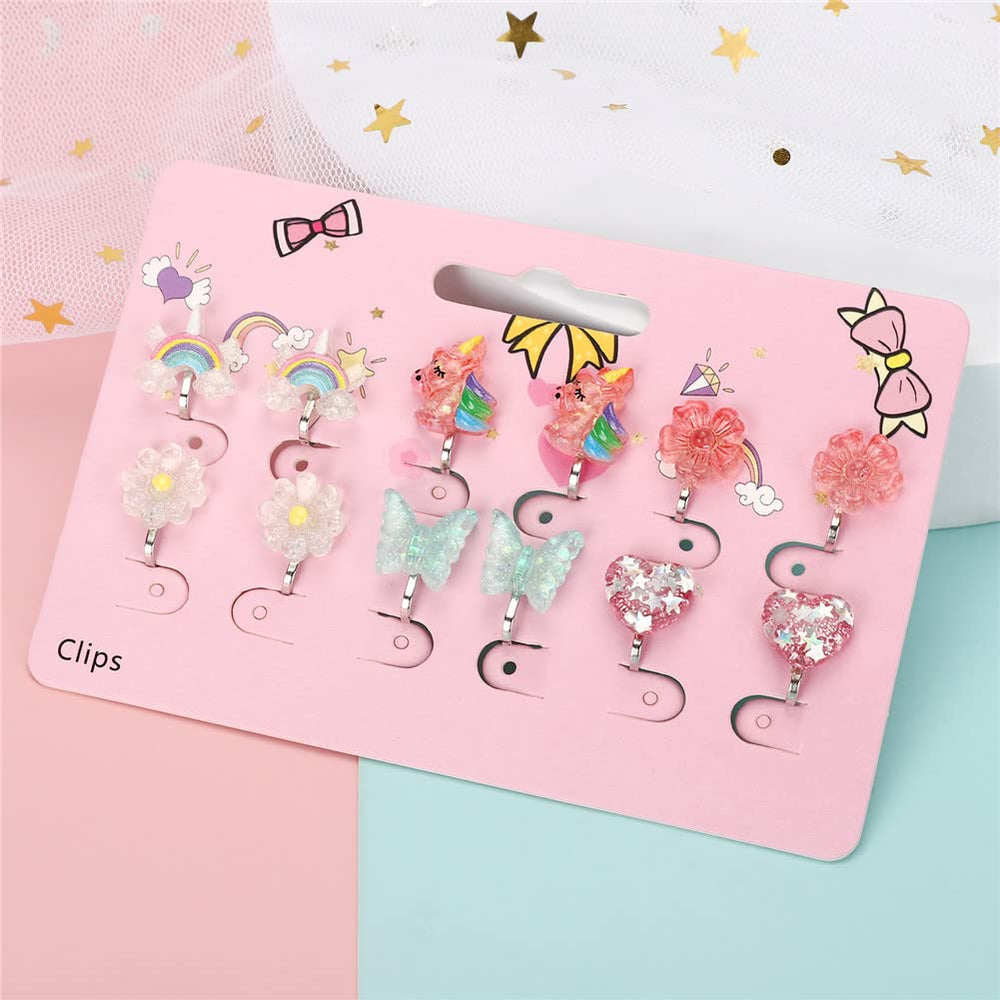 Wingchold gift-pack clip-ons offer a delightful present for young fashion lovers
