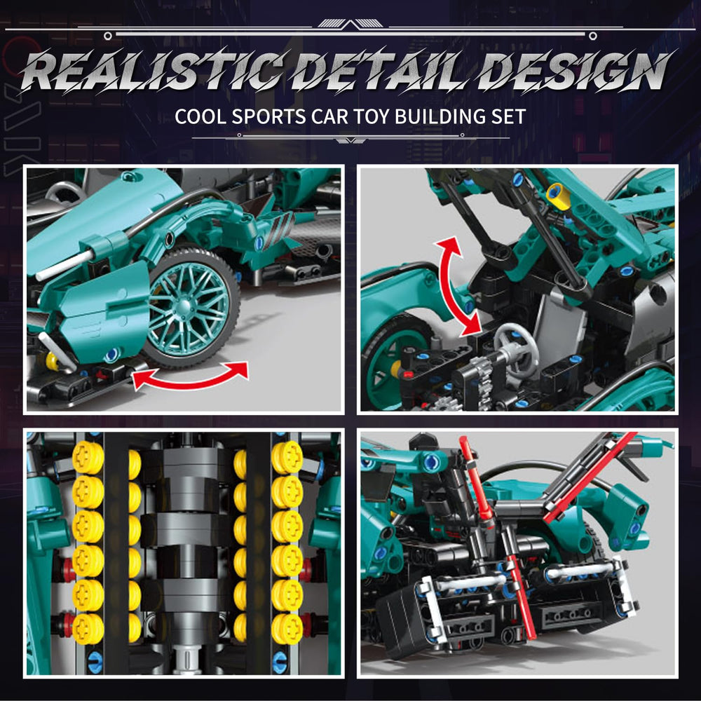 WINGIFT detailed wheel and chassis: precise components for a realistic look.