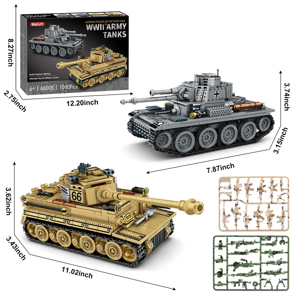 Wingift display-ready tank model – ideal decorative piece for home or office