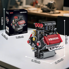WINGIFT V8 engine kit assembly instructions for beginners