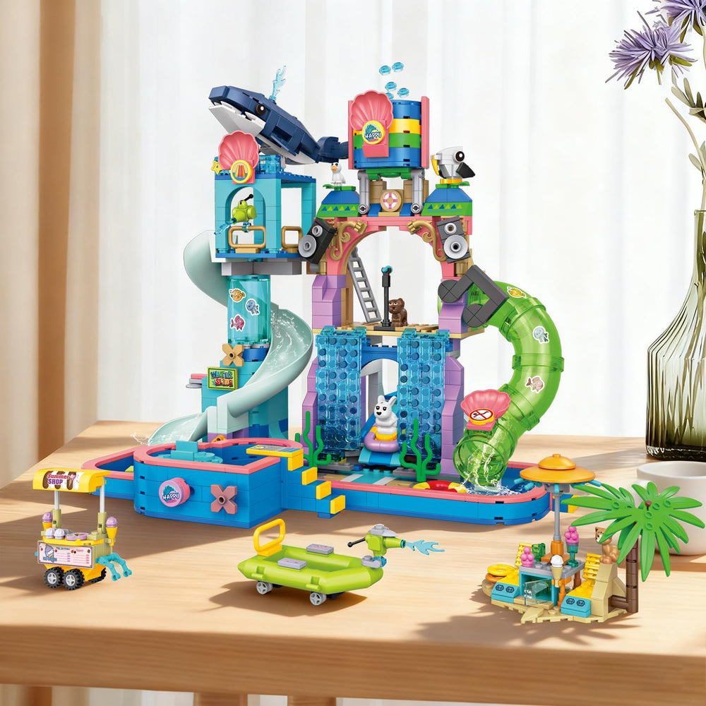 Wingift tube slide provides twisty movement in play
