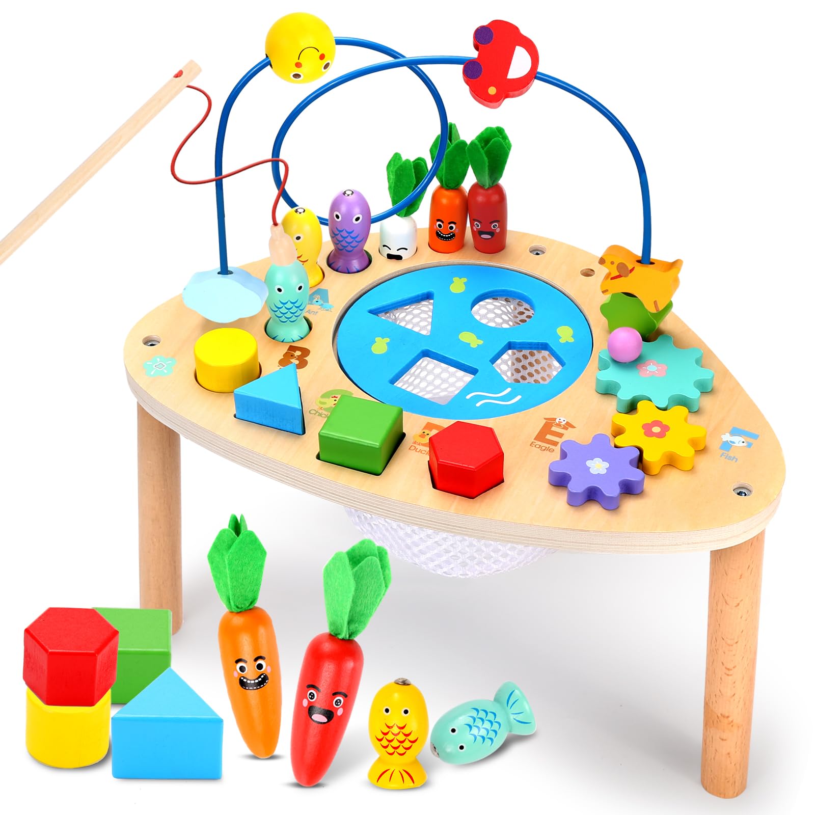 wingyz activity table bead maze for fine motor skills and tactile exploration