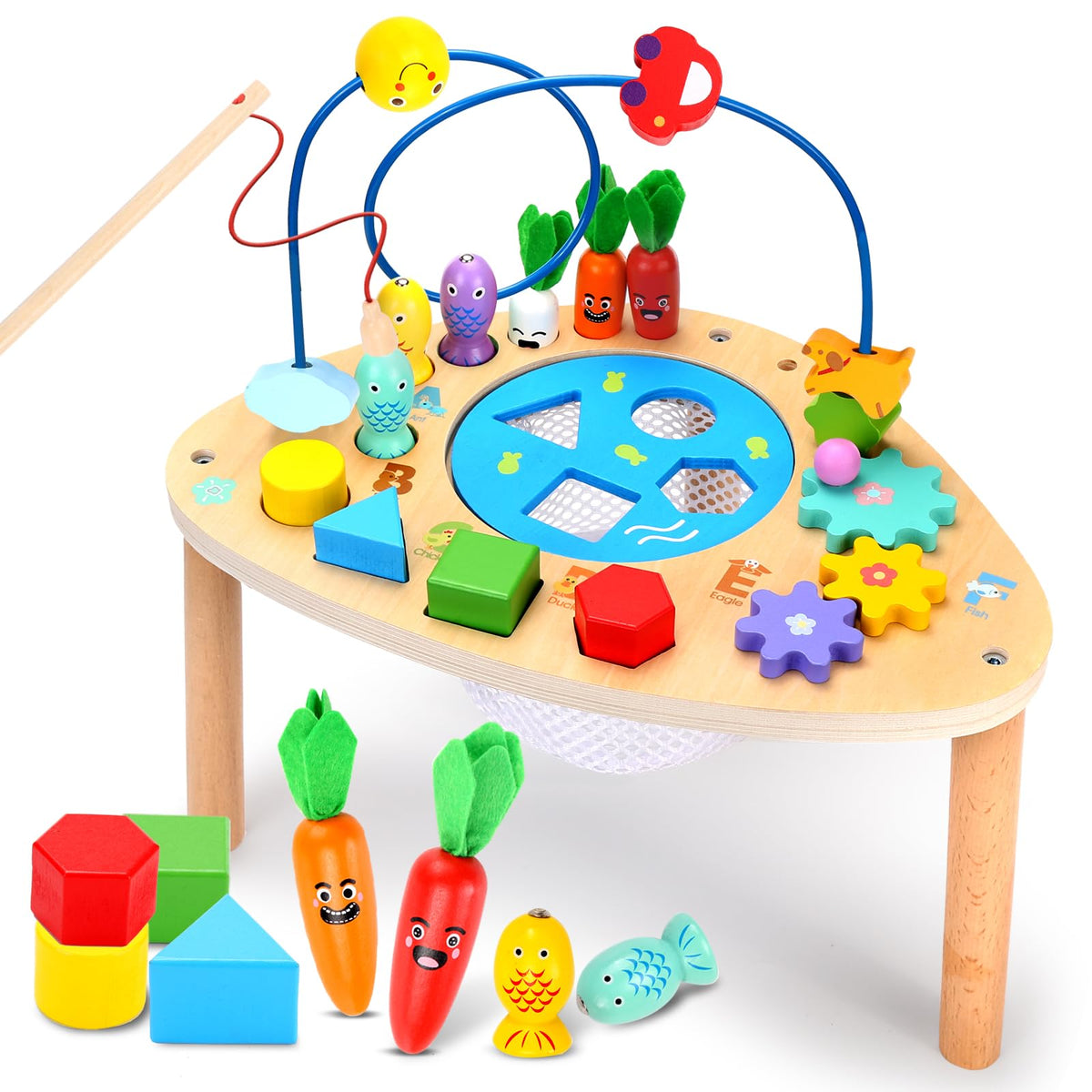 wingyz activity table bead maze for fine motor skills and tactile exploration