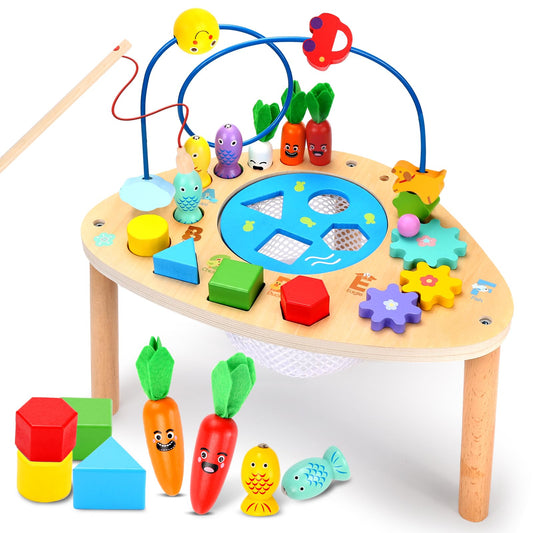 wingyz activity table bead maze for fine motor skills and tactile exploration