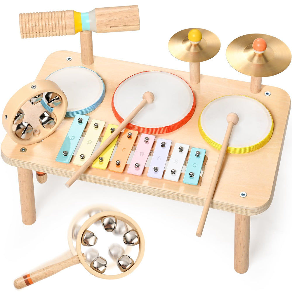 WINGYZ Kids Drum Set full assembly ready for interactive rhythm play.