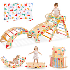 Wingyz Pikler triangle cushion for safe indoor exploration and motor skill development.