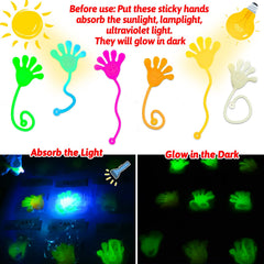 Gift bags included with WinKingood sticky hands for quick presents