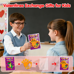 Valentine cards with maze designs included in WinKingood set
