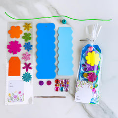 Winlyn foam bookmark bases in vibrant colors, easy for kids