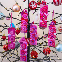Winlyn gem sticker sheets bring shine to finished bookmarks and party favors.