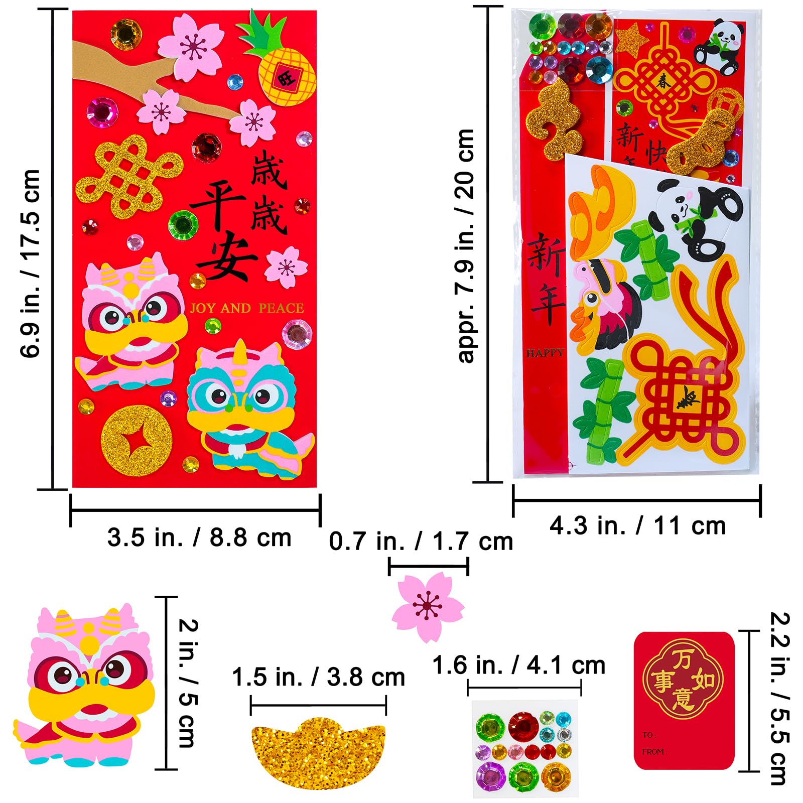 Winlyn packaged craft kit ideal for classroom activities.
