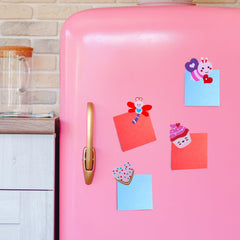 Winlyn donut foam stickers offer festive accents for crafts