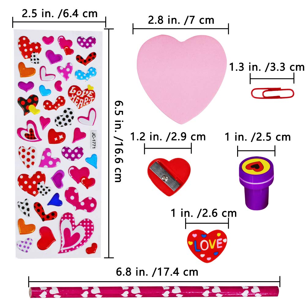 Winlyn heart erasers for fun, mess-free art.