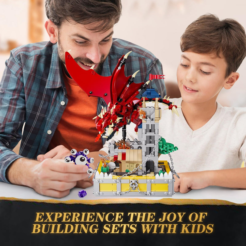 WINNER SPACE tower and monster figures enable dramatic play scenarios.