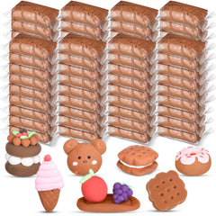 WinnerWhy 72-pcs air-dry clay pieces for home and classroom creativity